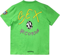 CHROME HEARTS S*X RECORDS LIME GREEN