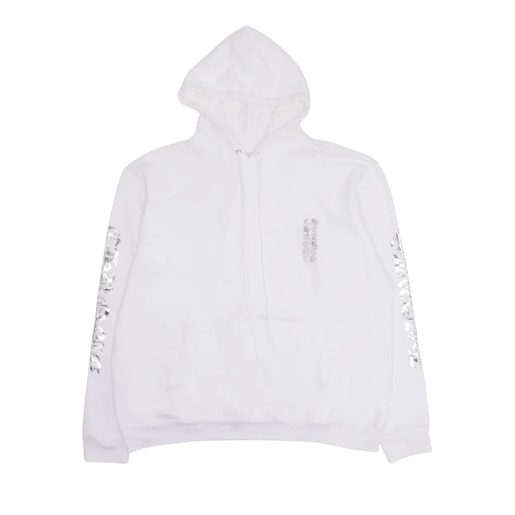 CHROME HEARTS VERTICAL LOGO WHT/SILVER