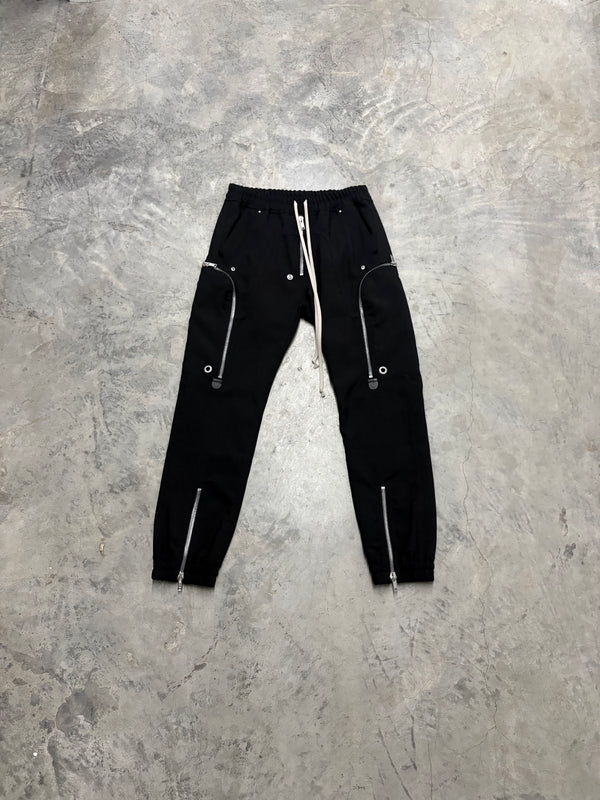RICK OWENS “BAUHAUS” COTTON CARGO PANTS