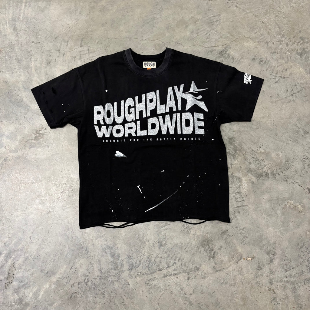 ROUGHPLAY “VINGATE BLK/GLITTER” TEE