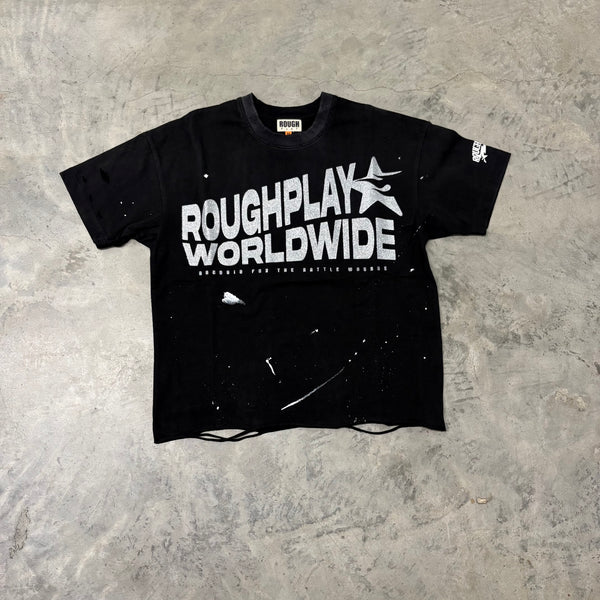 ROUGHPLAY “VINGATE BLK/GLITTER” TEE