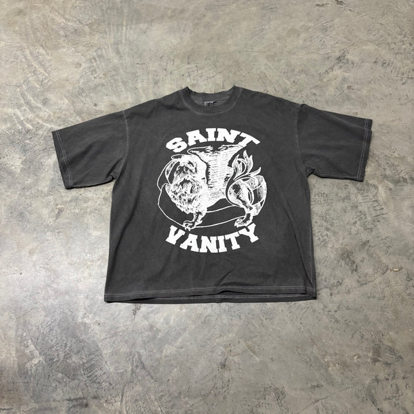 SAINT VANITY “GRIFFIN GREY/WHITE” TEE