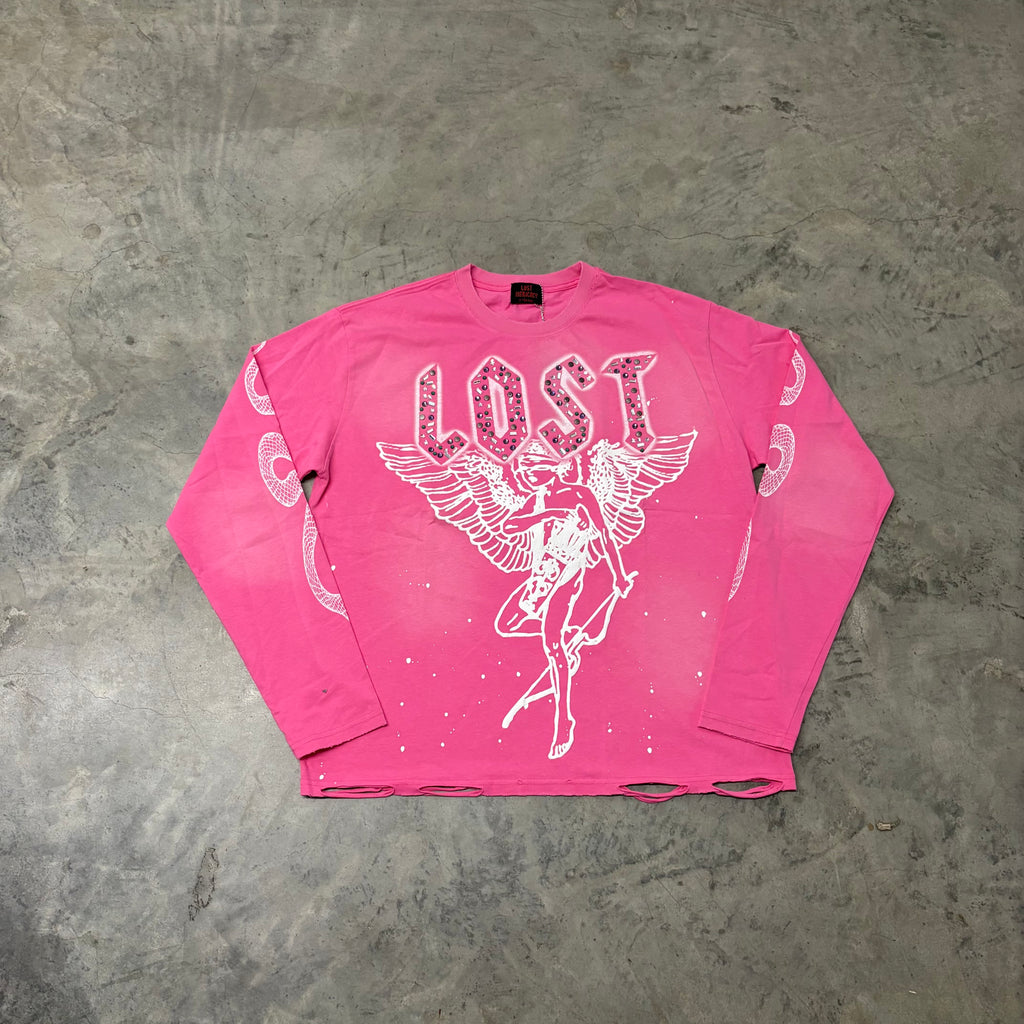 LOST INTRICACY “PINK ANGELS” LONGSLEEVE