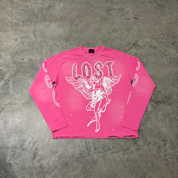 LOST INTRICACY “PINK ANGELS” LONGSLEEVE