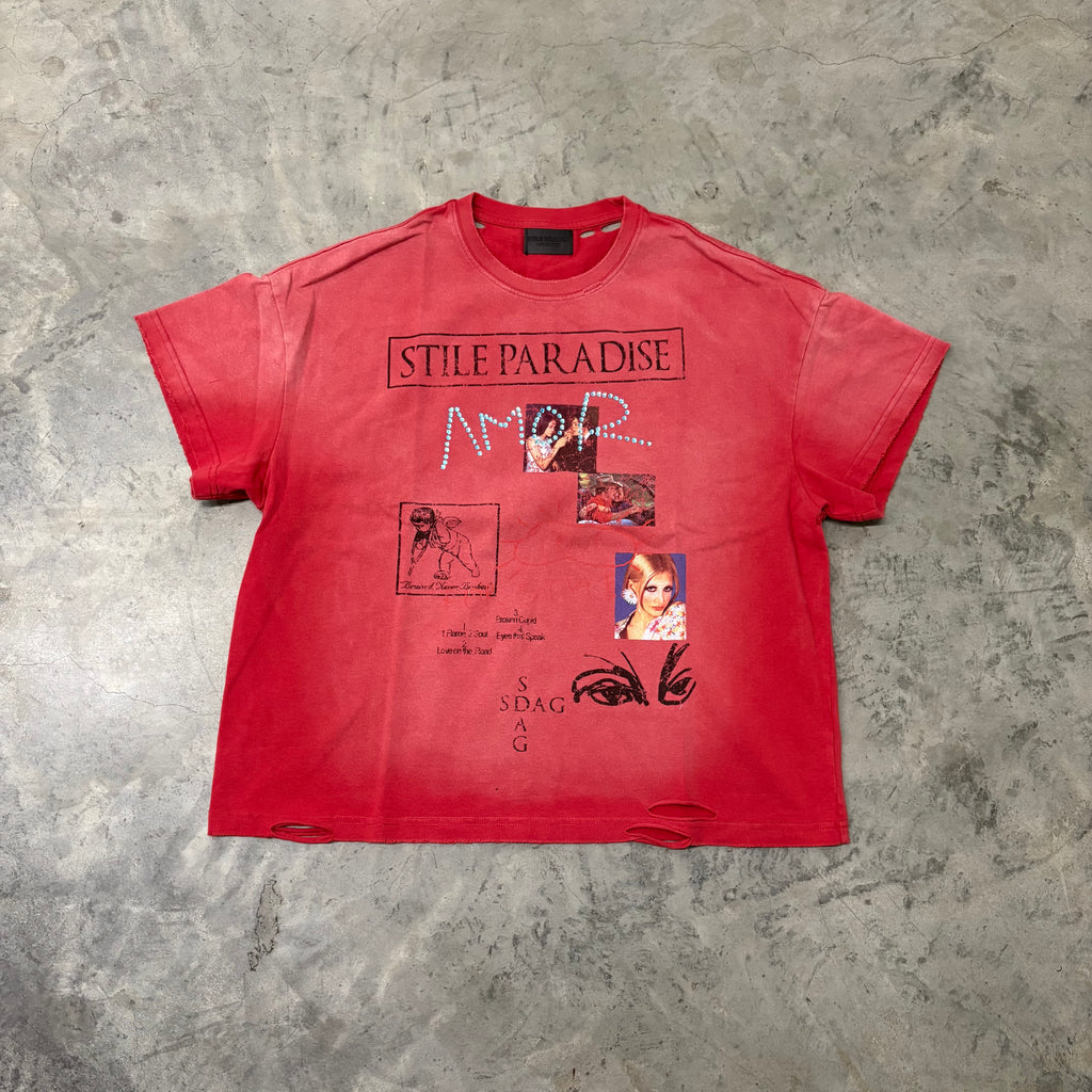 STILE AMOR “RED STILE PARADISE” TEE