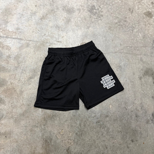 ERIC EMANUEL “BLK/SILVER” SHORTS