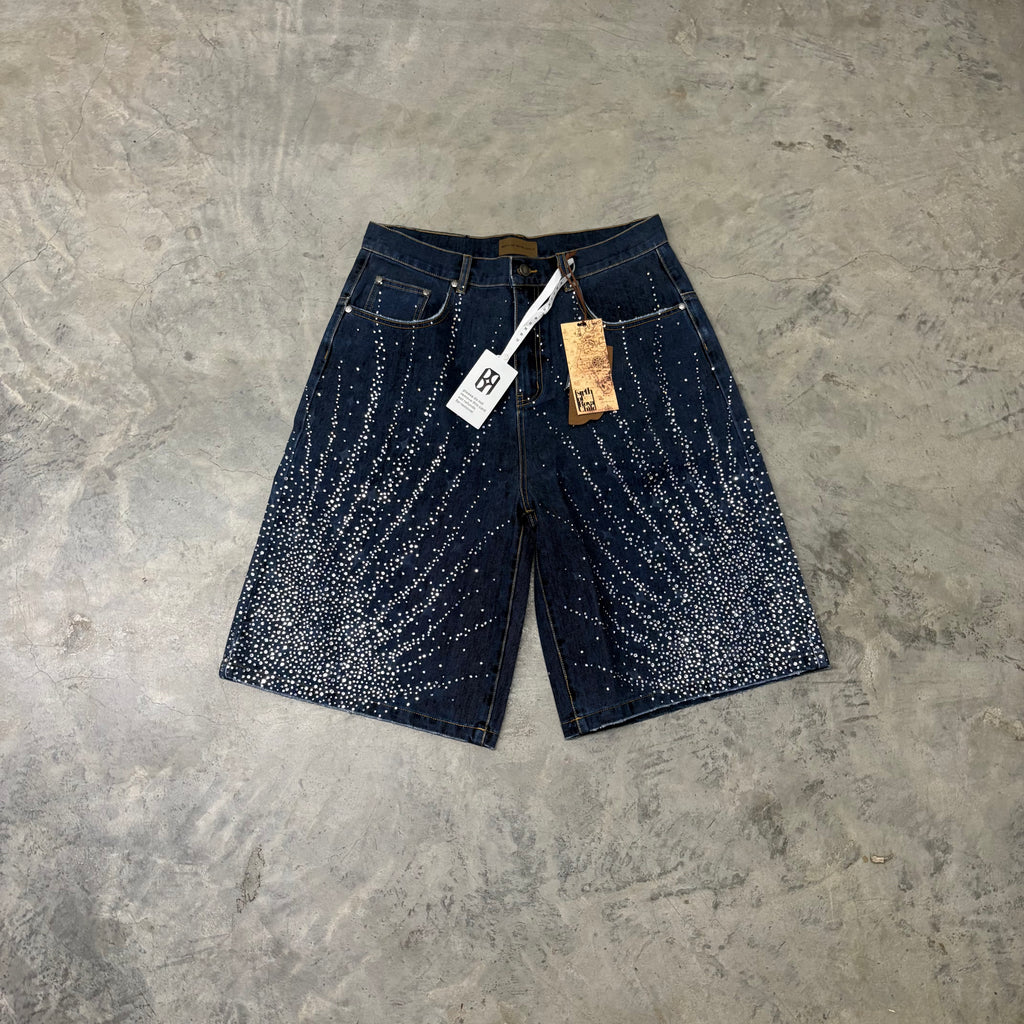 BORC “STUDDED” DENIM JORTS