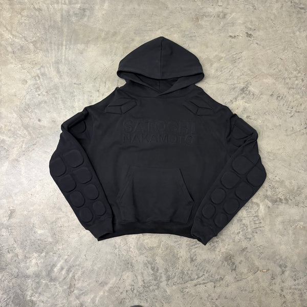 SATOSHI NAKAMOTO “BIKER” PULLOVER