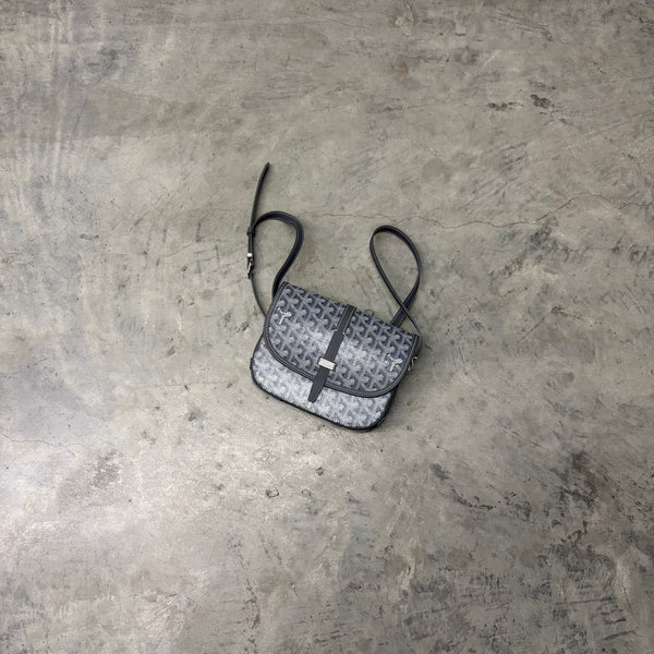 GD “GOYARDINE VELVEDERE” SIDE BAG