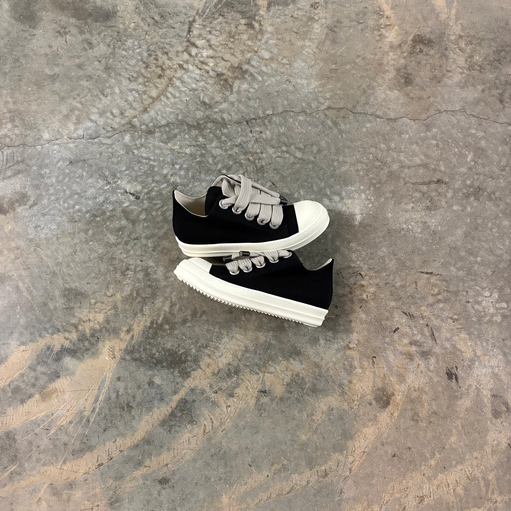 RICK OWENS “LOWTOP JUMBO LACES”
