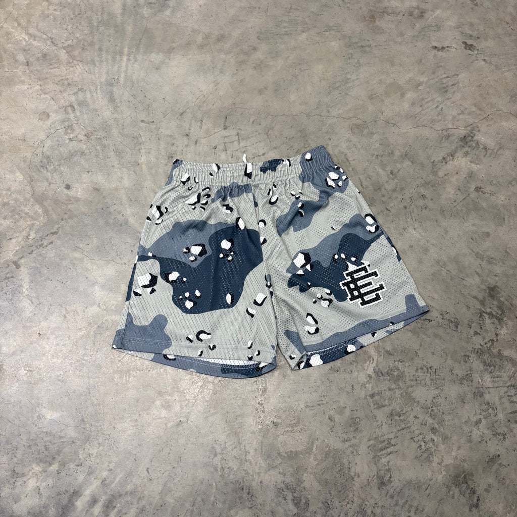 ERIC EMANUEL “GREY CAMO” SHORTS