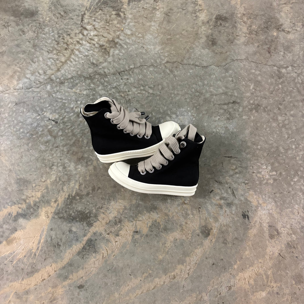 RICK OWENS “HIGHTOP JUMBO LACES”