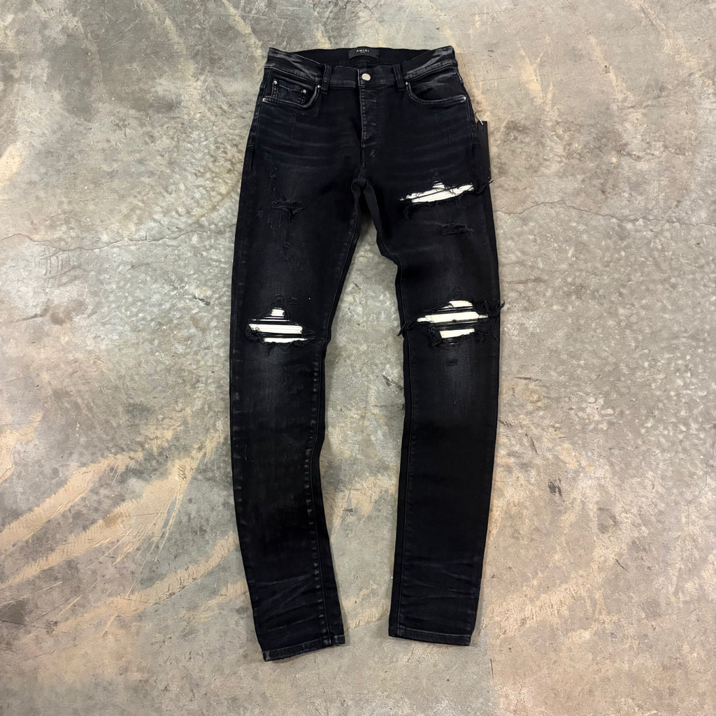AMIRI “MX1 BLK/WH” JEANS