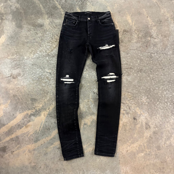 AMIRI “MX1 BLK/WH” JEANS