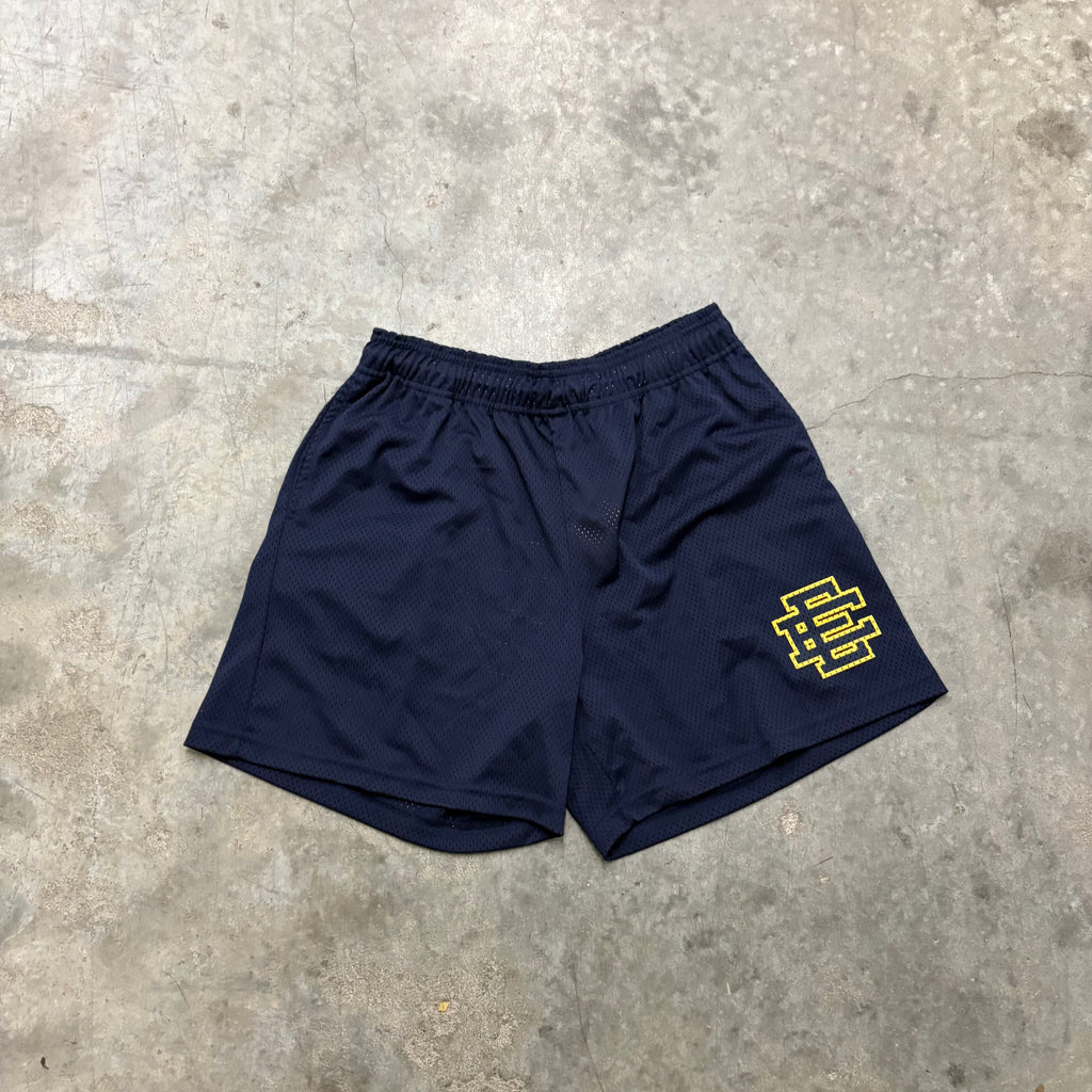 ERIC EMANUEL “NAVY/YELLOW” SHORTS