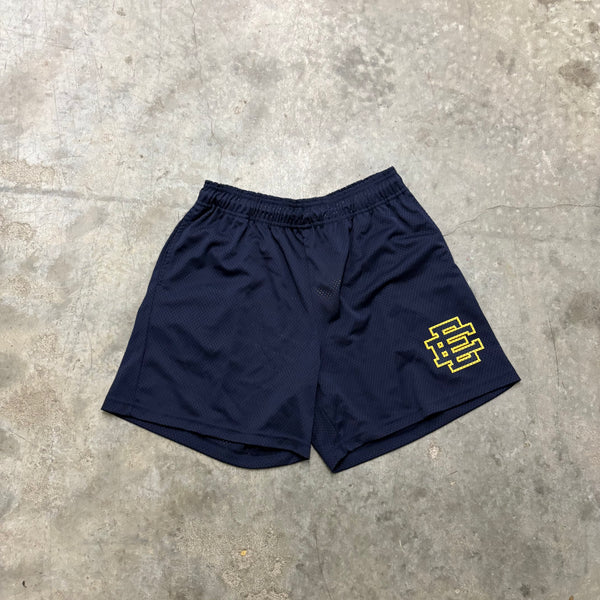 ERIC EMANUEL “NAVY/YELLOW” SHORTS