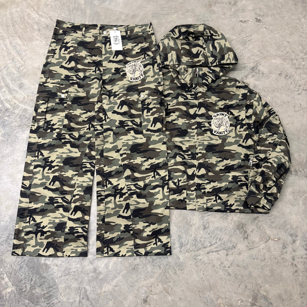 SAINT VANITY “CARGO CAMO SUIT”