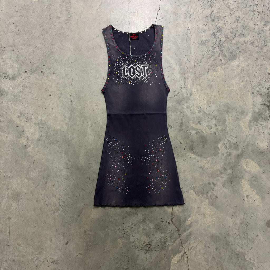 LOST INTRICACY “INVERSE GREY” DRESS