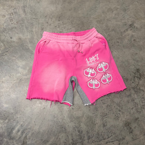 LOST INTRICACY “MITT PNK” SHORTS