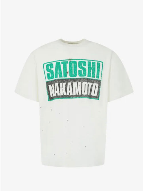 SATOSHI NAKAMOTO LOGO PRINT