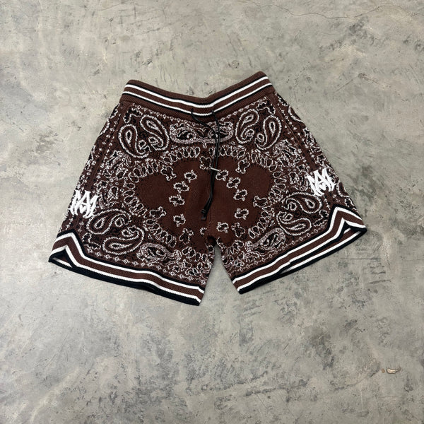 AMIRI “CASHMERE BROWN MA” SHORTS