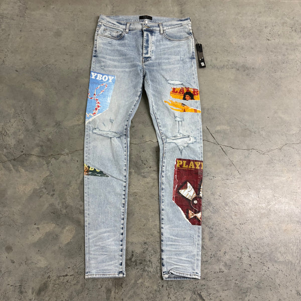 AMIRI JEANS “PL*YBOY” PATCH