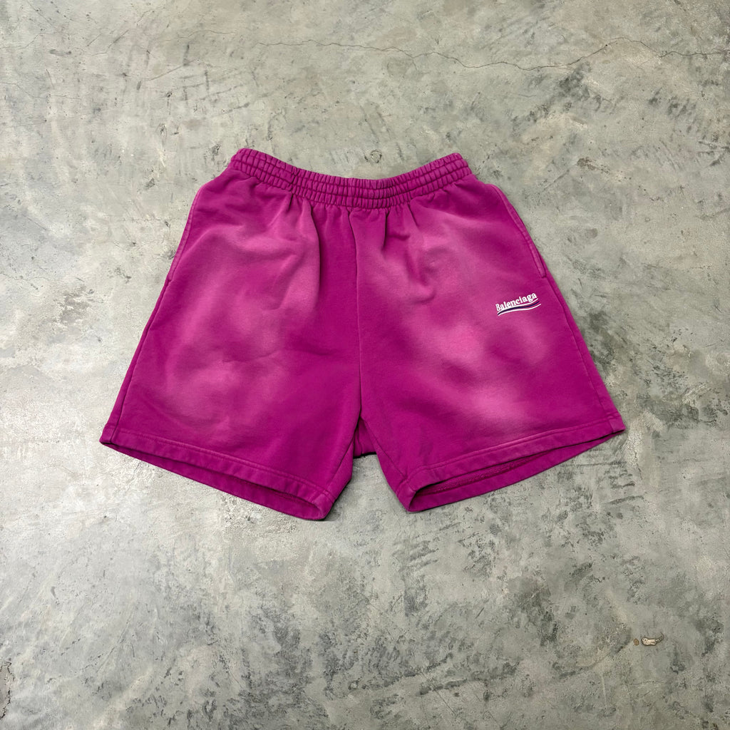 BALENCIAGA “EMBROIDERED LOGO” SHORTS