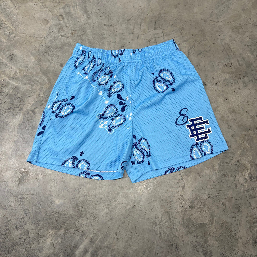 ERIC EMANUEL “SKY BLUE / PAISLEY” SHORTS