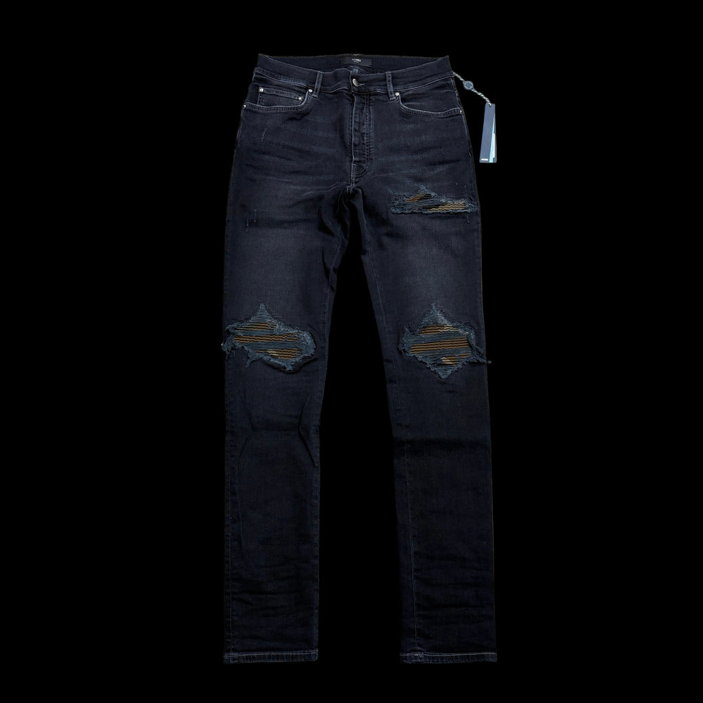 AMIRI JEANS MX1 CAMO PATCH