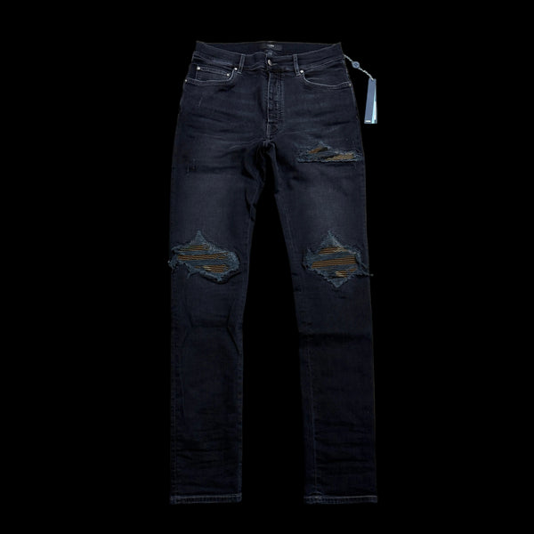 AMIRI JEANS MX1 CAMO PATCH
