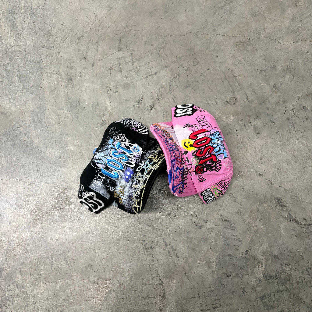 LOST INTRICACY “GRAFFITI” HATS
