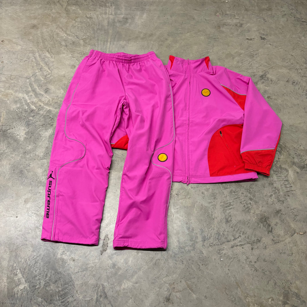 SUPREME X JORDAN “PNK AND RED” TRACKSUIT