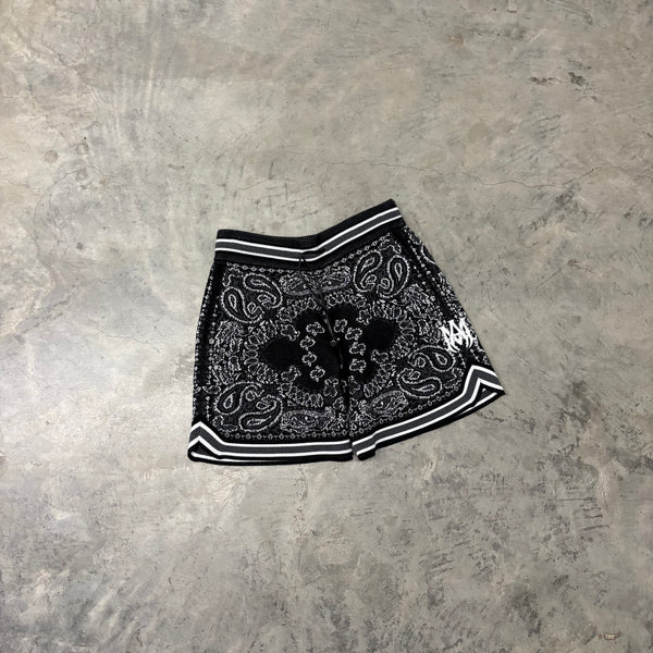 AMIRI “CASHMERE BLK/WHT” SHORTS