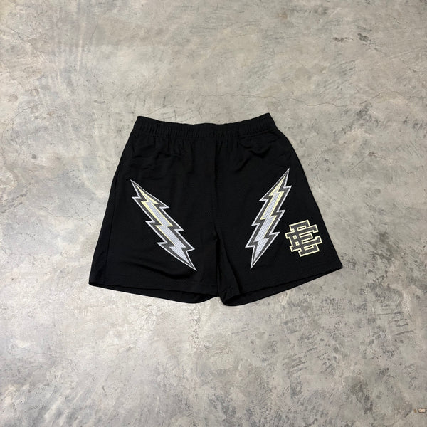 ERIC EMANUEL “BLK/BOLT” SHORTS