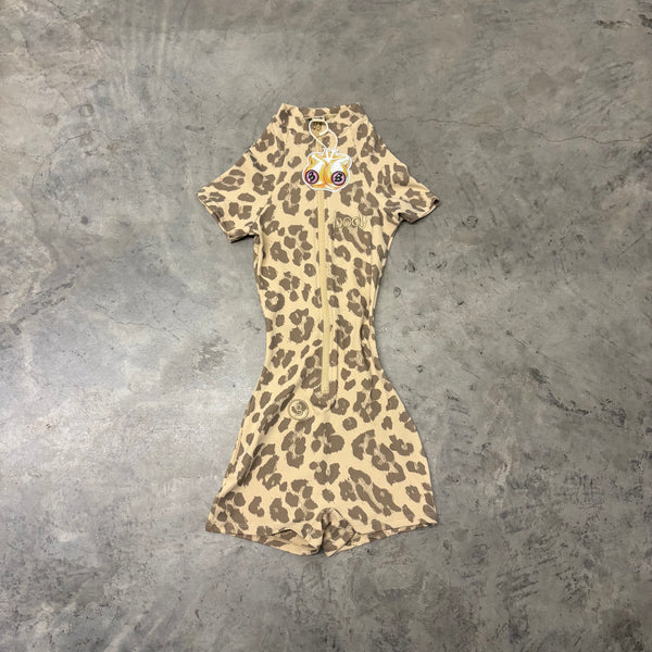 BODY BY RAVEN “LEOARD SUMMER ROMPER”
