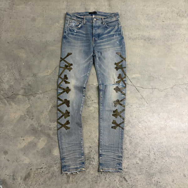 AMIRI JEANS “CAMO BONES”