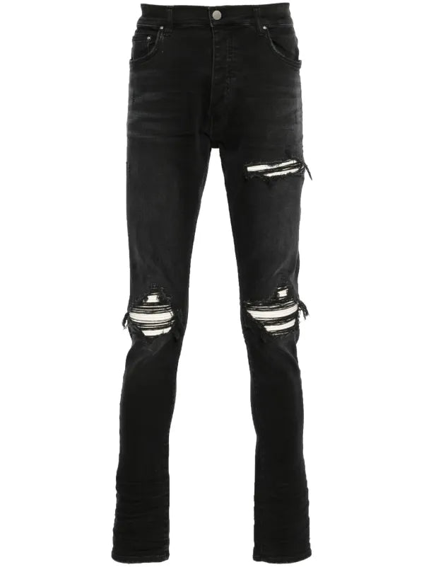 AMIRI BLACK MX1 WHITE PATCH