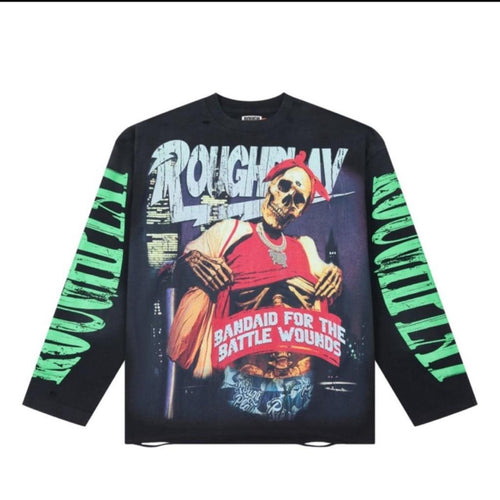 ROUGHPLAY BANDAID WOUNDS LONGSLEEVE
