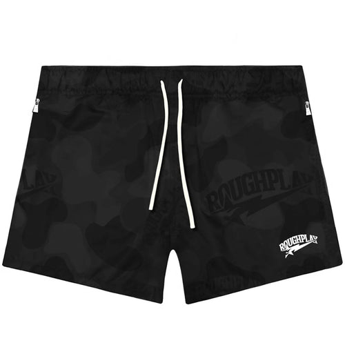 ROUGHPLAY CAMO SHORTS BLK
