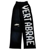 VERTABRAE LOGO SWEATS BLK/WHITE