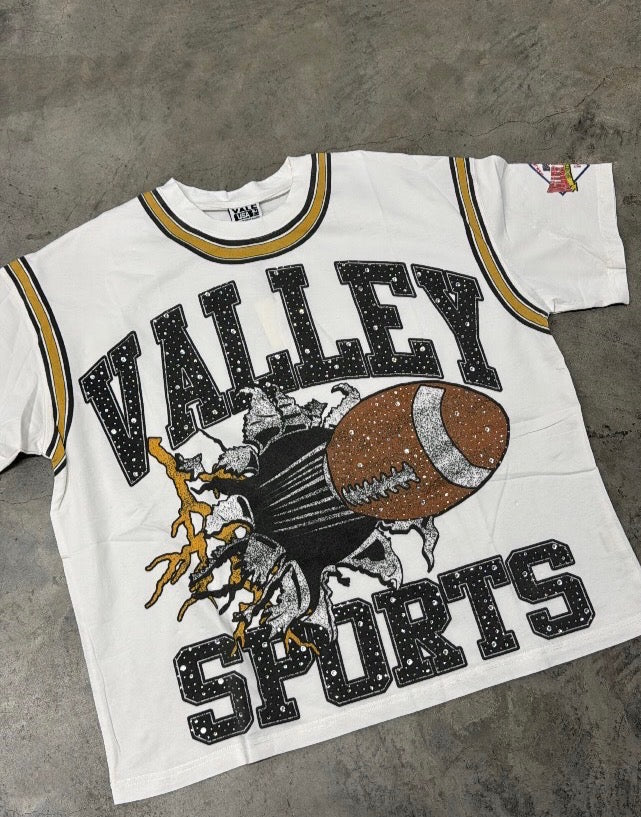 VALE “WHITE FOOTBALL” TEE