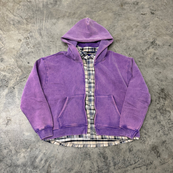 FLANNEL ZIP UP THE GV GALLERY