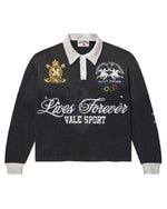 VALE RUGBY BLACK LONGSLEEVE