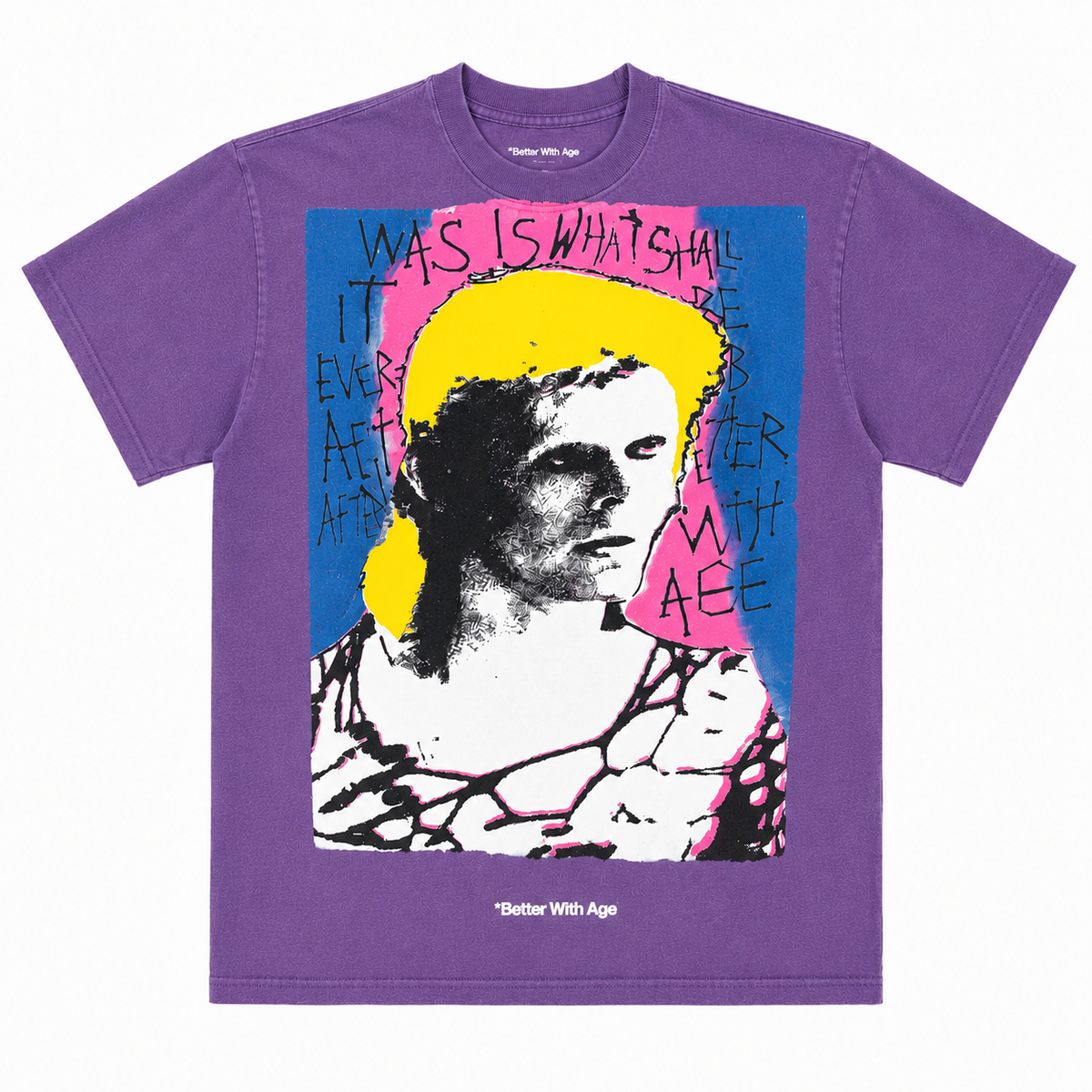 STARDUST PURPLE BETTER WITH AGE TEE