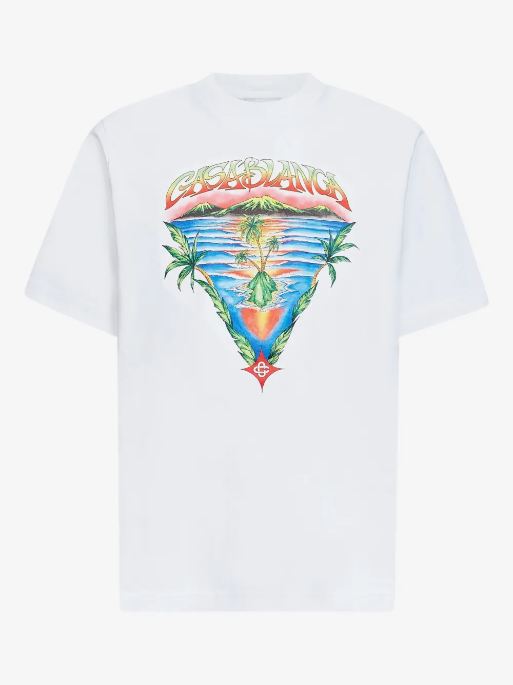 CASA BLANCA GRAPHIC TRIANGLE TEE