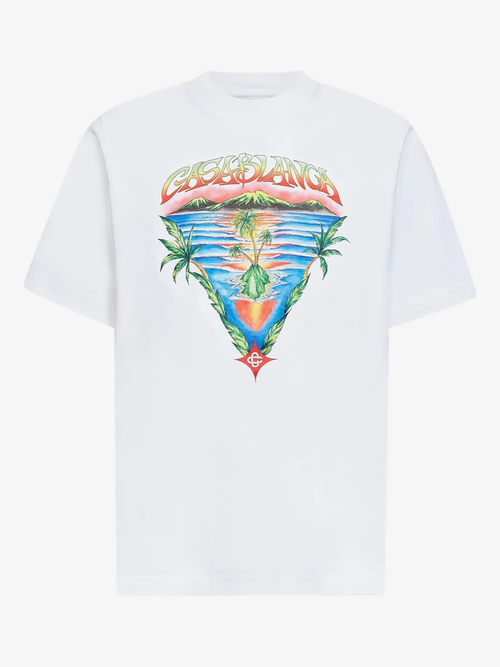 CASA BLANCA GRAPHIC TRIANGLE TEE