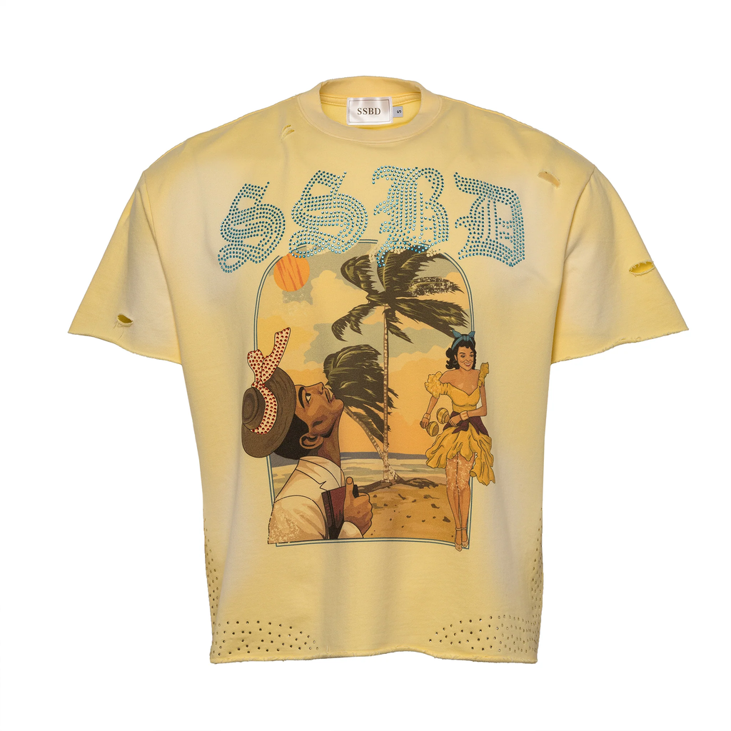 SSBD PLAYA YELLOW TEE