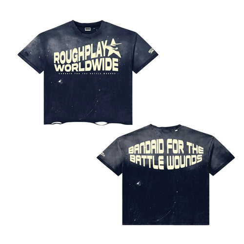 ROUGHPLAY NAVY BASIC TEE