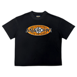FCK THE WORLD ORANGE ANARCHY TEE