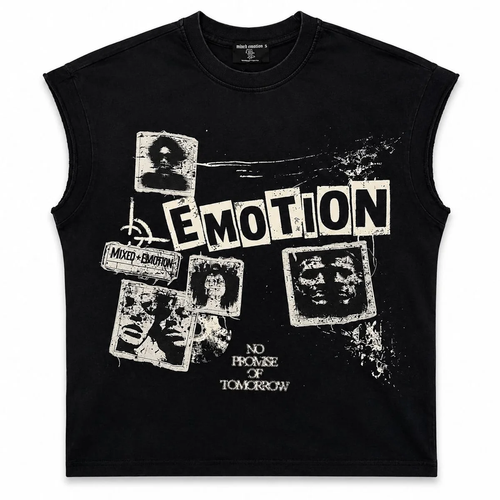 MIXED EMOTIONS NEWSPAPER TEE